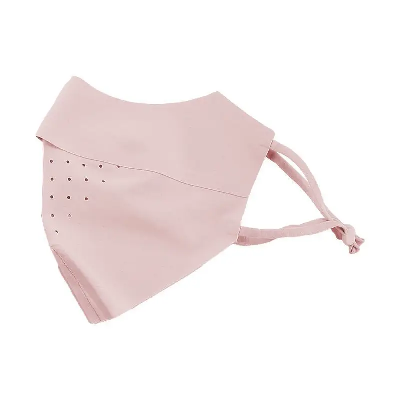Ice Silk Face Mask Anti-UV Sun Protection Summer Adjustable Breathable Men Women Outdoor Running Cycling Sports Mask Face Cover sunscreen face mask