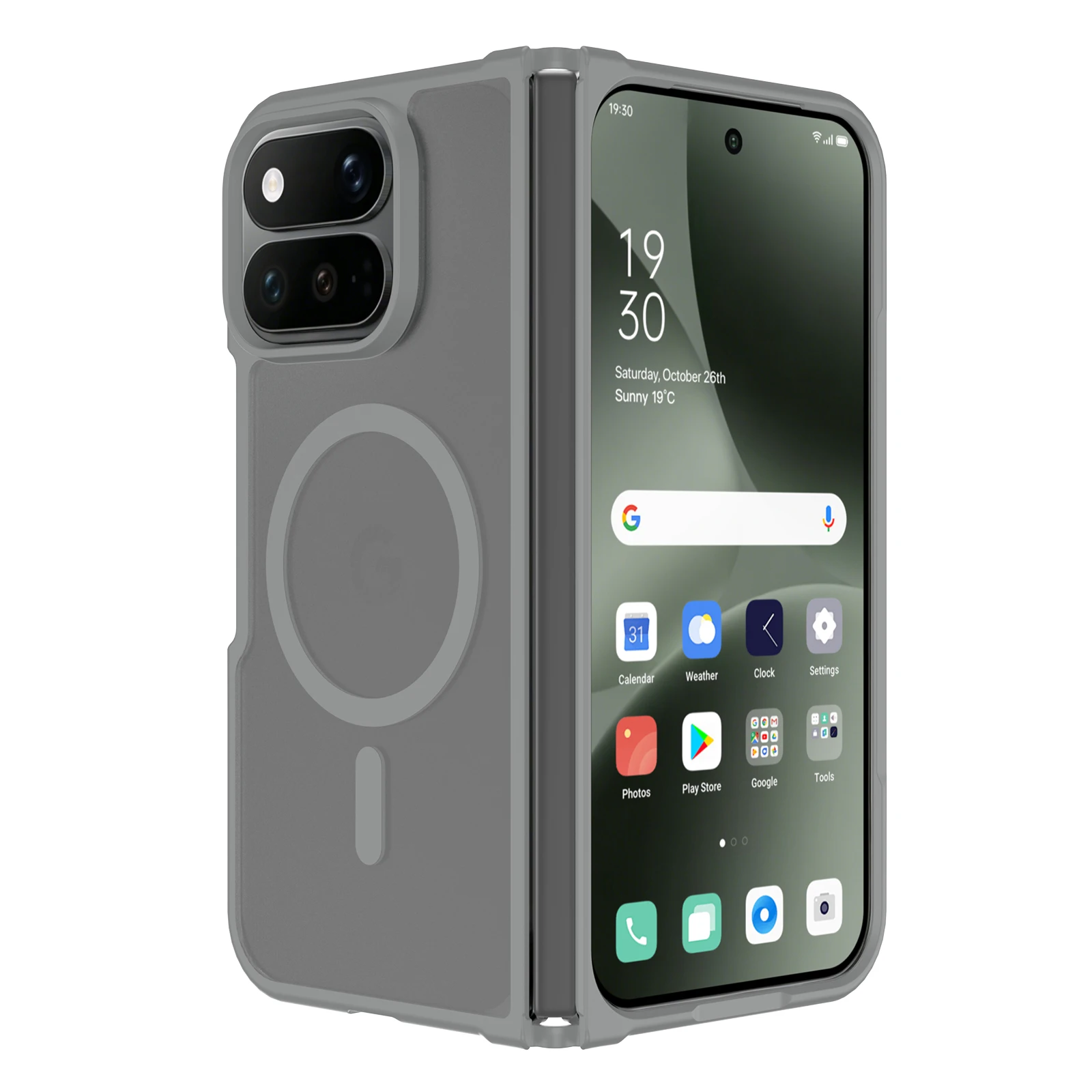 Sleek Magnetic Skin-Feel Phone Case - Shockproof & Comfortable Grip - Slim Fit Cover for Enhanced Protection