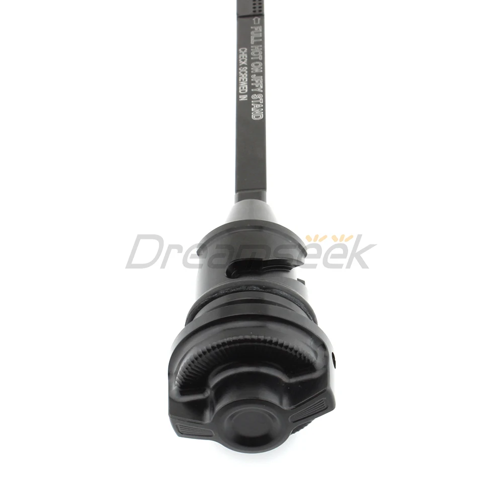 Transmission Oil Tank Dipstick for Harley Softail Fat Bob Street Bob 2018 2019 2020 2021 2022 Motorcycle Fill Plug Cap CNC Black