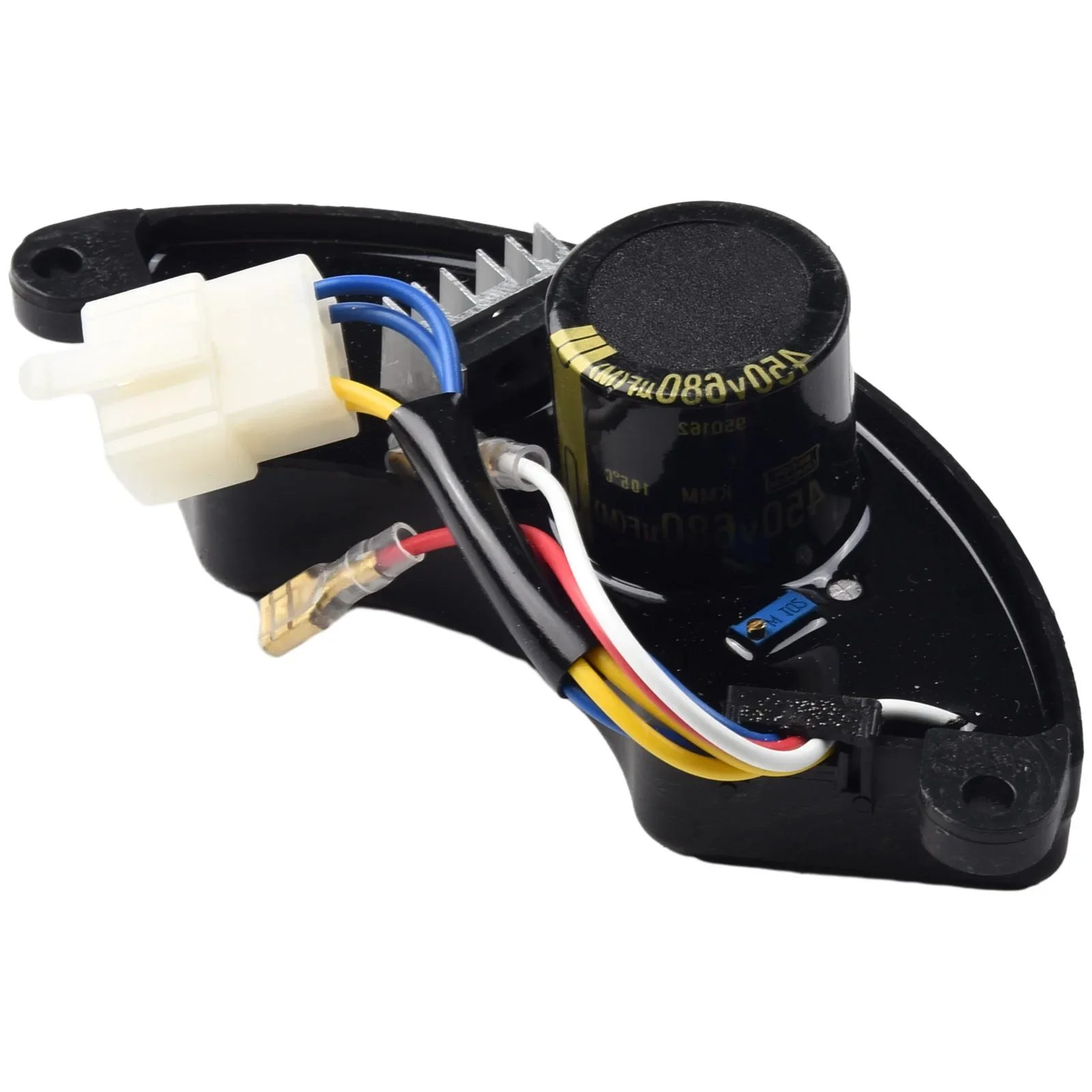 Regulator Voltage Regulator Factory Workshop 1PC 450V 680uF 4KW/5KW 5.5KW/6KW 6.5KW/7KW AVR for Diesel Generator Voltage Protector Gas Pressure Regulator Water Pressure Regulator