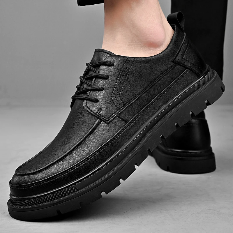 

Men Casual Shoes genuine leather Breathable Men Sneakers 2023 New Male Comfortable cow Leather Flat Footwear Sneakers Men Shoes