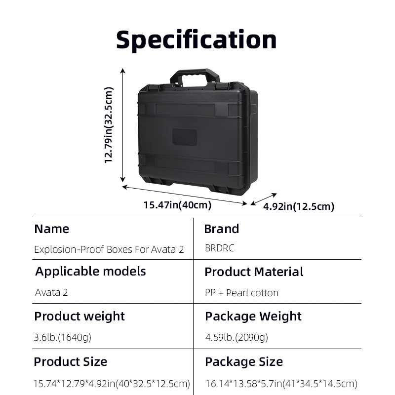 Drone Accessories For Avata2 Waterproof Box for Goggles3/ FPV Motion3/Integra Battery Housekeeper Controller Handbag For AVATA2