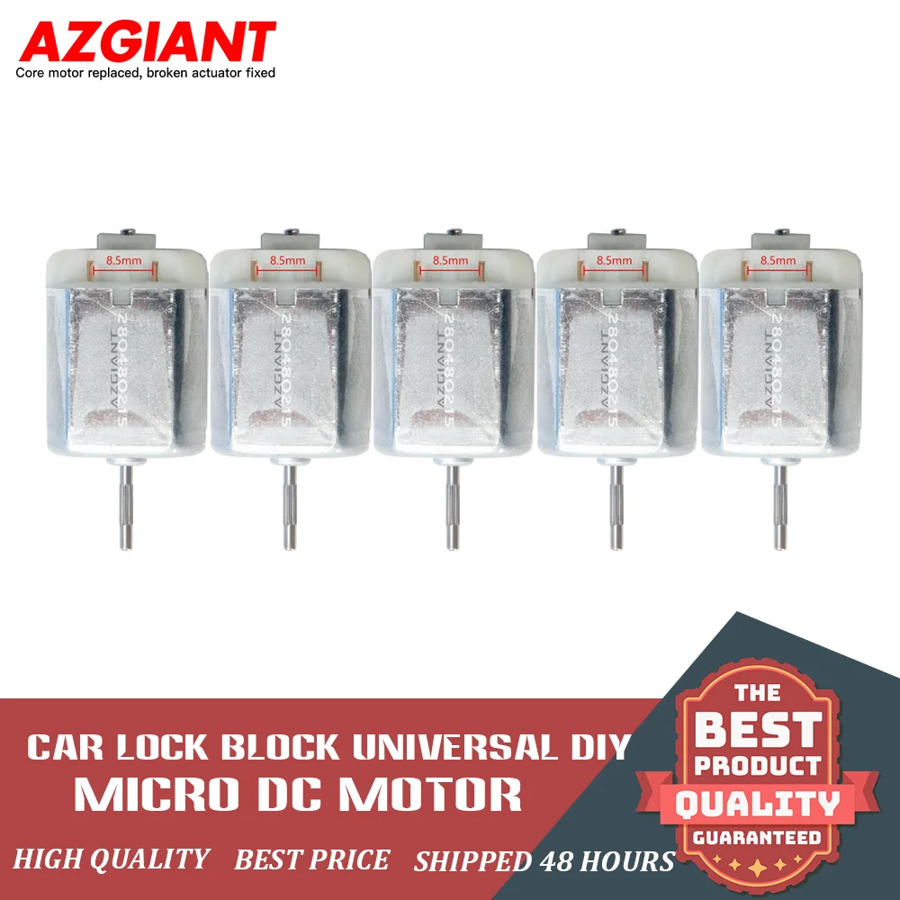 

AZGIANT 5pcs Rearview Mirror Folding For Car Central Locking Door Lock For FC280 12V DC Micro Motor DIY Accessories
