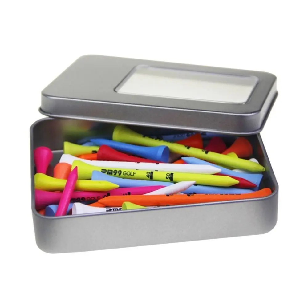 

Random Color Reduce Side Spin&Friction Golf Training With Storage Case Golf Accessories Golf Ball Holder Wood Golf Tees