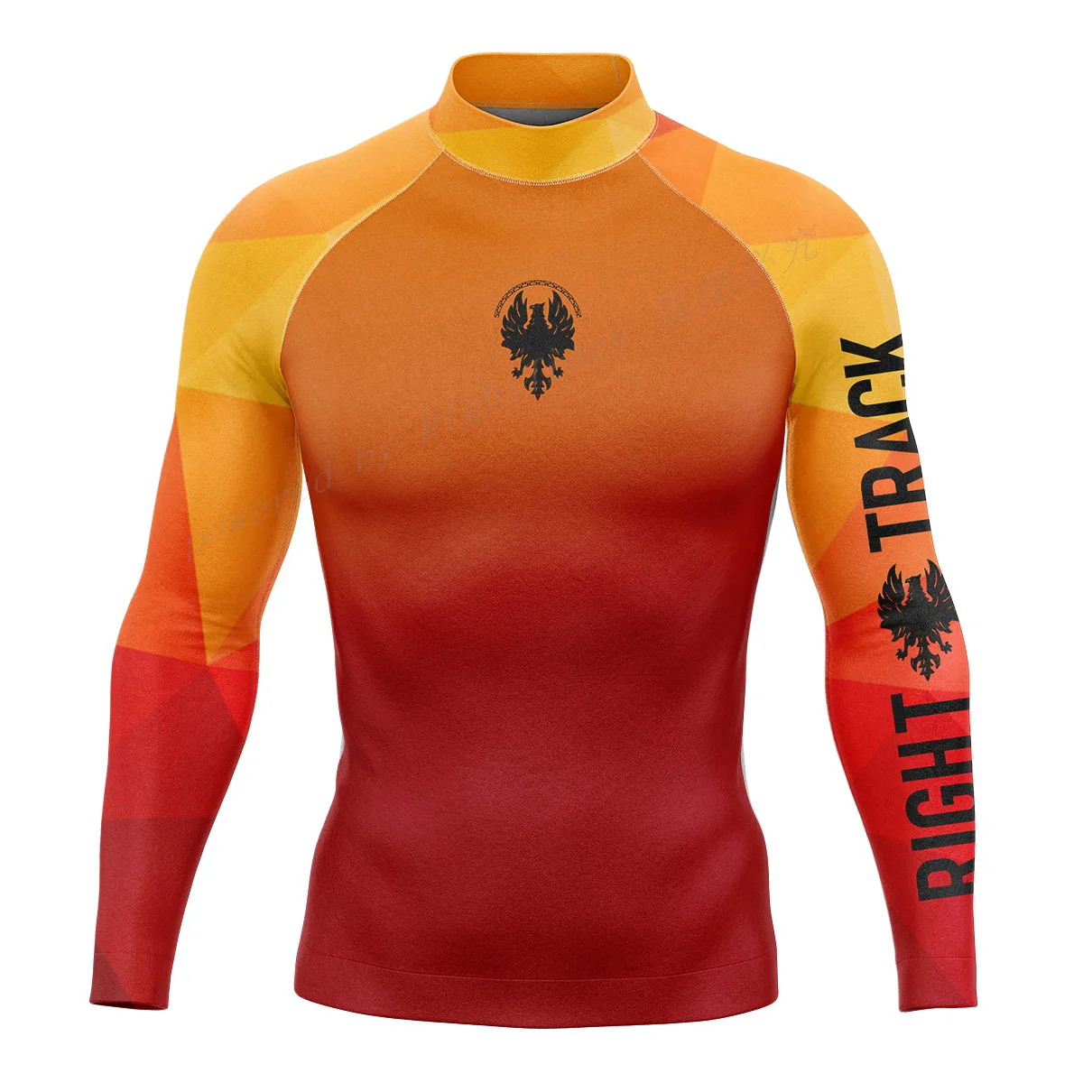 Men Swim Surfing T-shirt Beach UV Protection Swimwear Rash Guard Long Sleeve Diving Wetsuit Summer Apparel Tight Wear