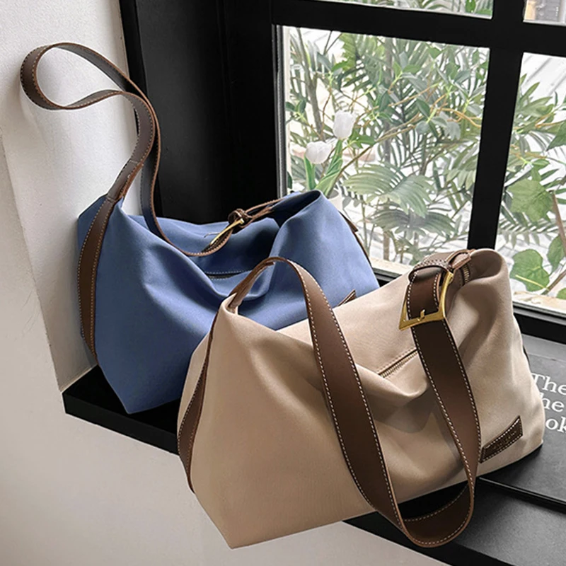 Canvas Shoulder Bag for Women 2023 Luxury Designer Handbag Ladies Large  Capacity Shopping Tote Bag High Quality Crossbody Bags