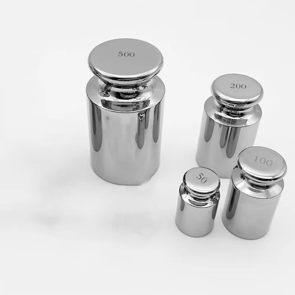 1pcs 100g 200g 500 גרם משקל כיול למאזן דיגיטלי מיני מידה של תכשיטנים רפואה סולמות