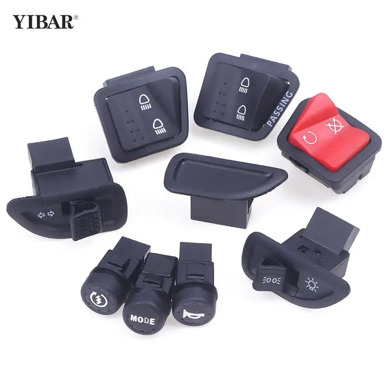

1pc Motorcycle Switches Button Horn Turn Signal High Low Beam Electric Start Buttons Assembly For PIAGGIO Zip