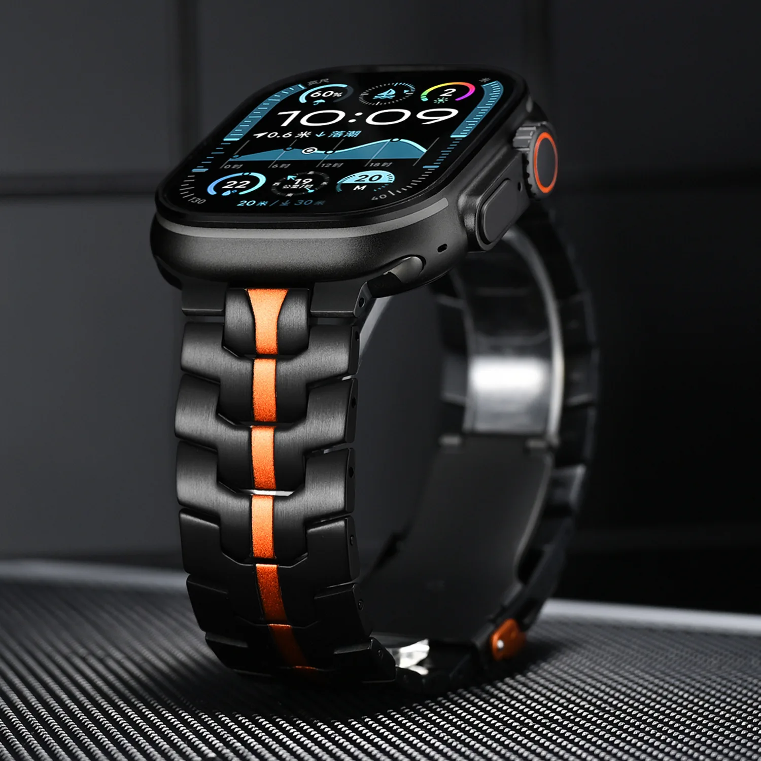 Premium Stainless Steel Watchband – Sleek Metal Bracelet Strap