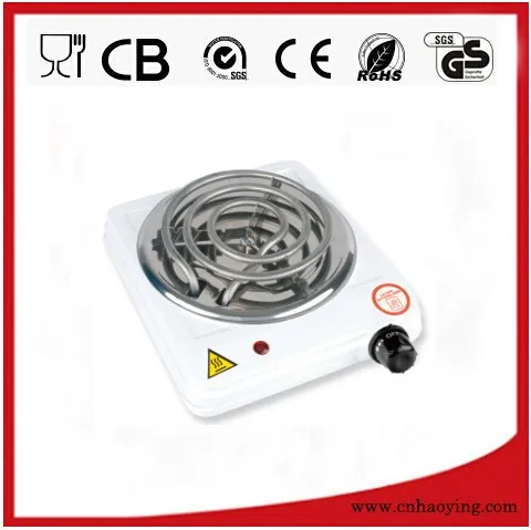 1000W Portable electric coil hot plate single burner for cooking, easy clean, Countertop cooktop electric stove 2