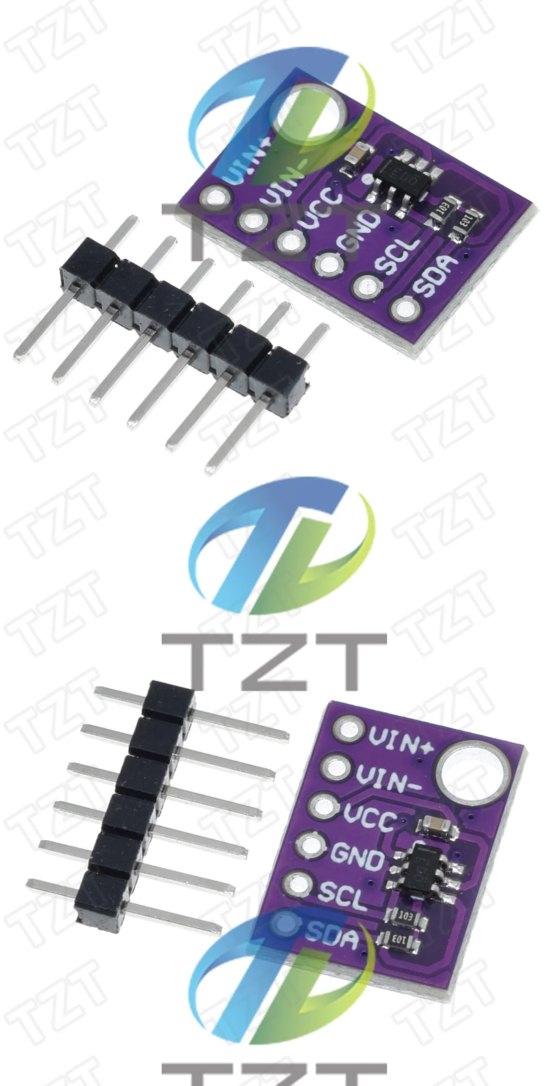 1/2/5PCS TZT ADS1110 16-Bit Analog/Digital AD Konverter Thermoelement-Temperaturerkennung 1110 2,7-5,5V 240uA – Detail 3