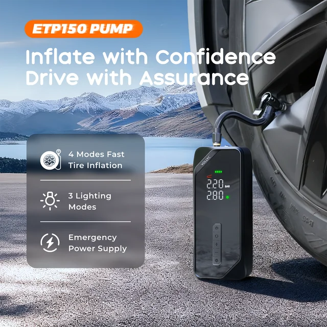 Flextail 150PSI Tire Pump