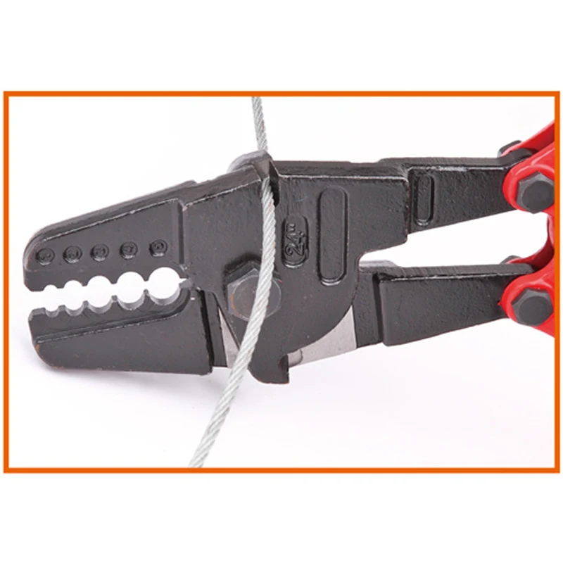 Wire Swager Machine 24in Cutting Bench Type Hand Swager Tool Wire Rope Swaging Machine with ...