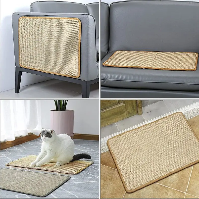 Scrapers for Cats Climbing Tree Litter Mat Cat Scratching Post Mat