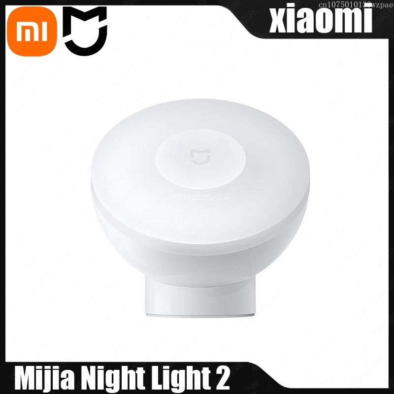 XIAOMI MIJIA Night Light 2 Version Motion Sensor Adjustable Brightness Smart Human Light Sensor Night Lamp Bedroom