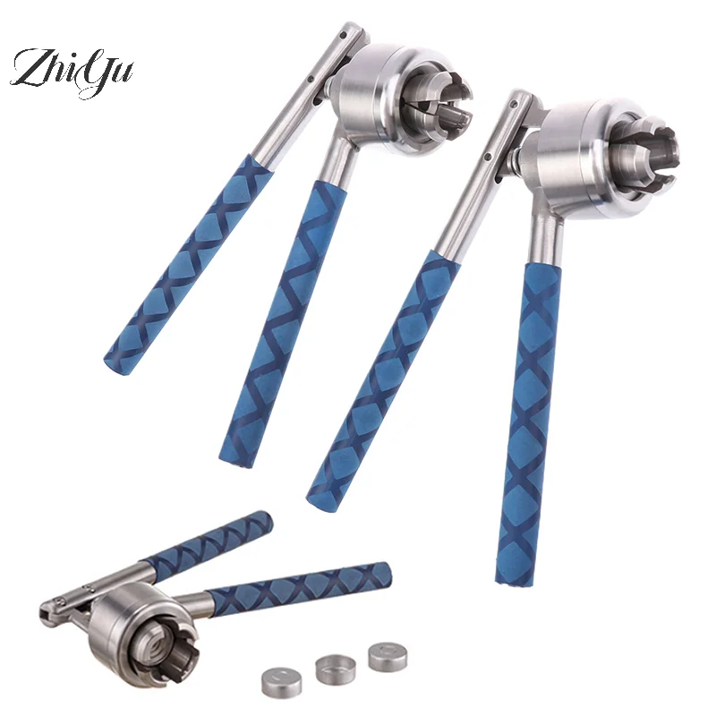 Vial Crimper Handheld Perfume Spray Bottle Crimper Glass Bottle Sealing Machine Capper Cap Crimping Tools 13/15/20mm