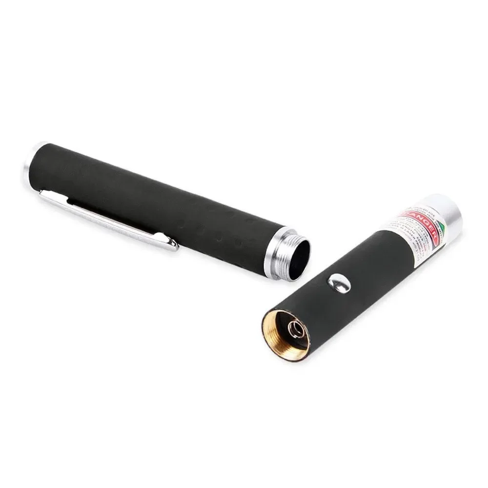 Red Laser Pointer Flashlight Lightweight Energy Saving Lighting Equipment Command Pen Adjustable Star Hat