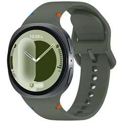 Official Silicone Sports Watchband - Premium Quality Bracelet Wristband - Watch 8 Classic 46mm (Dark green)