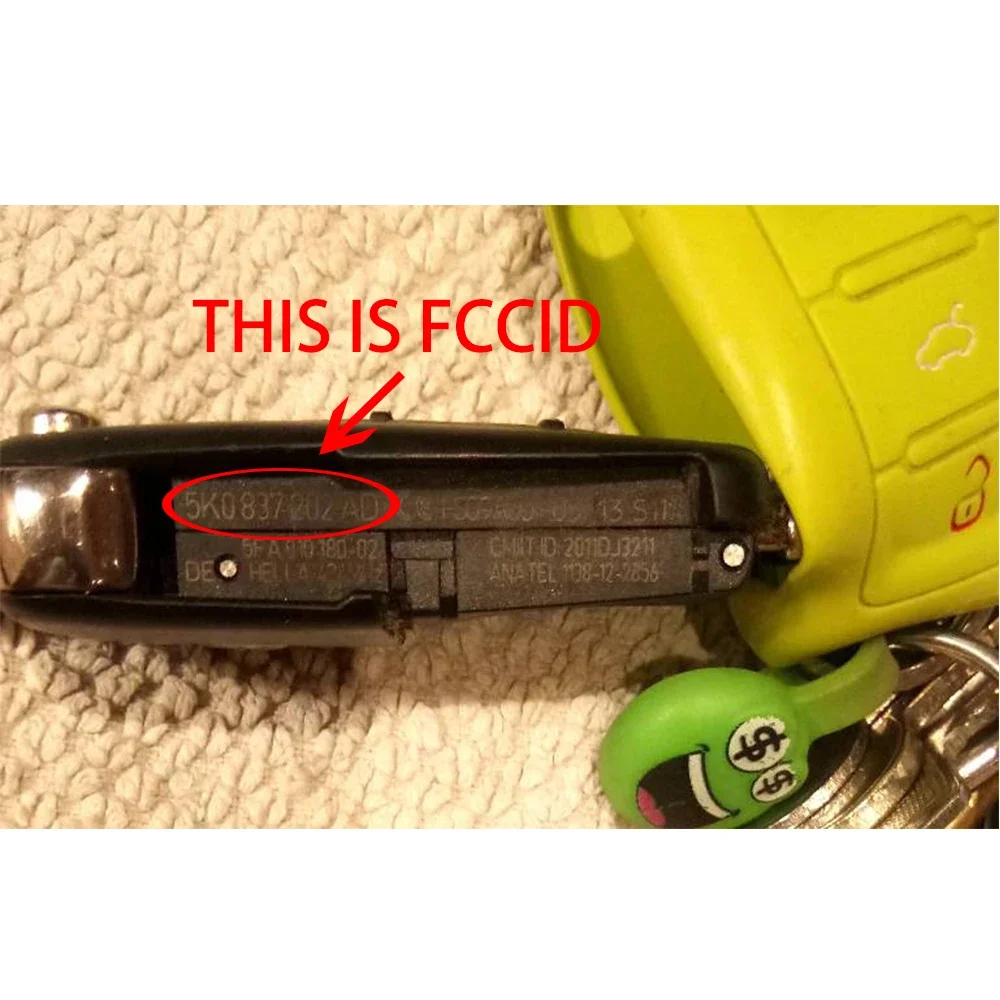 Car Remote Key 3 Button Remote Car Key For VW PASSAT Polo Skoda Seat Polo/Golf/Beetle 1J0959753 DA/AH 1K0959753G 434Mhz 433Mhz ID48 Chip