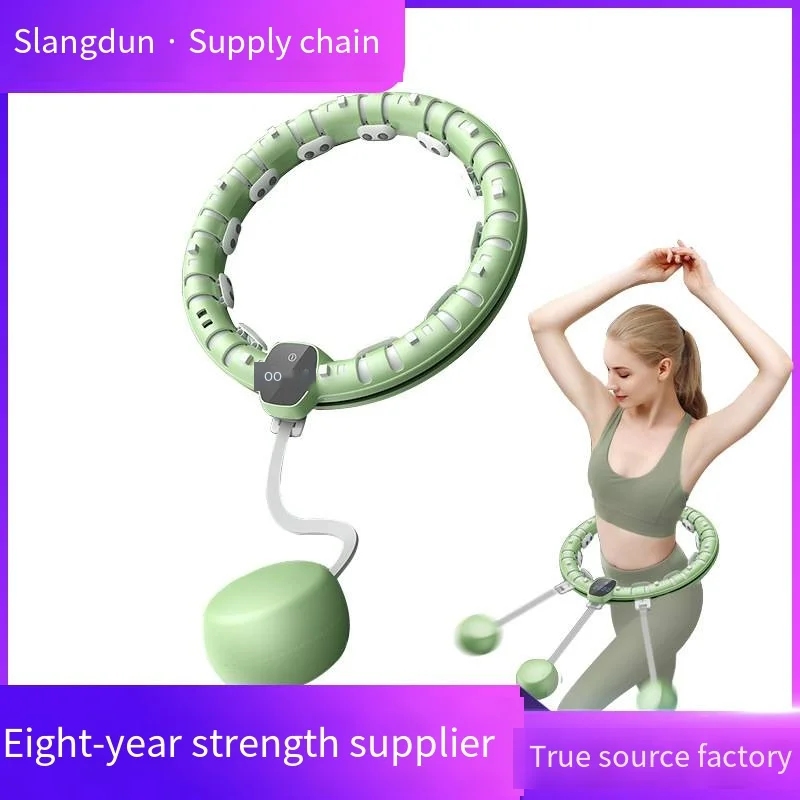 Adjustable Smart Sport Hoops Abdominal Waist Exercise Massage Fitness Hoop Home Training Weight Loss Slimming Hoop