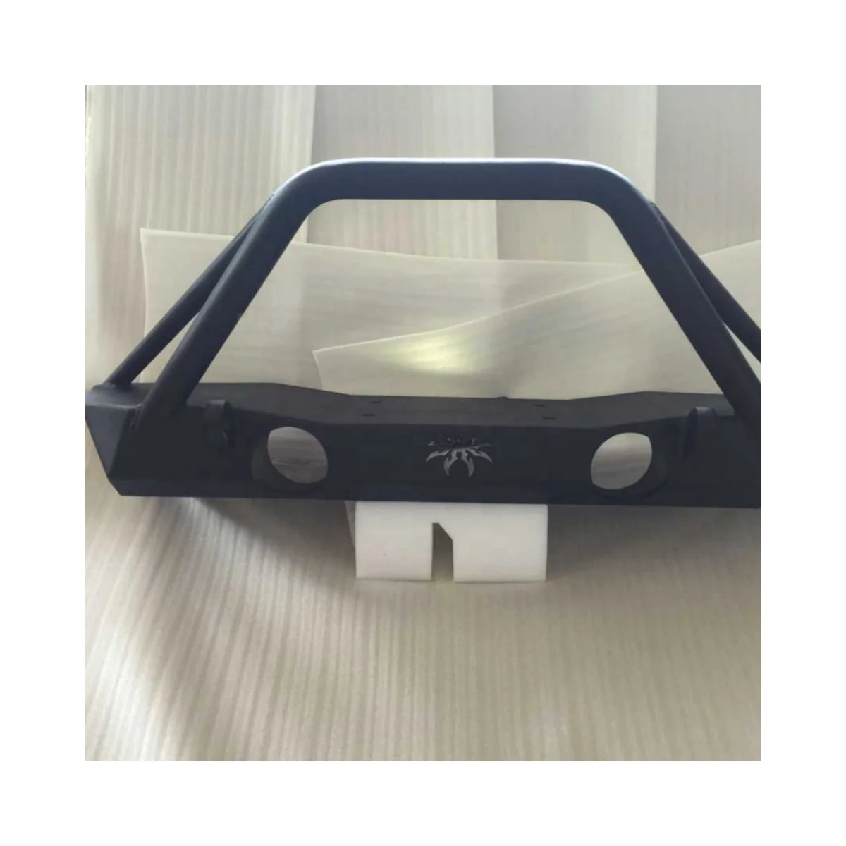 

Укороченный ядовитый паук передний бампер с двойной рамкой для jeep for wrangler for sahara, для автобампера робинко форjk J065