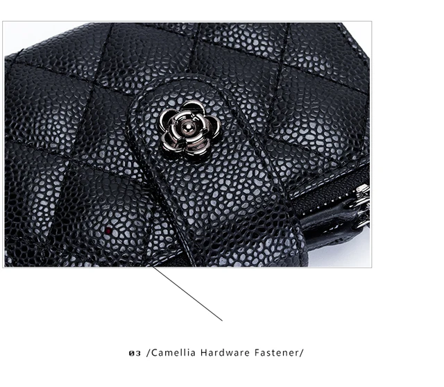 Chanel Classic Quilted Medium Flap Wallet Black Caviar Silver Hardware –  Coco Approved Studio