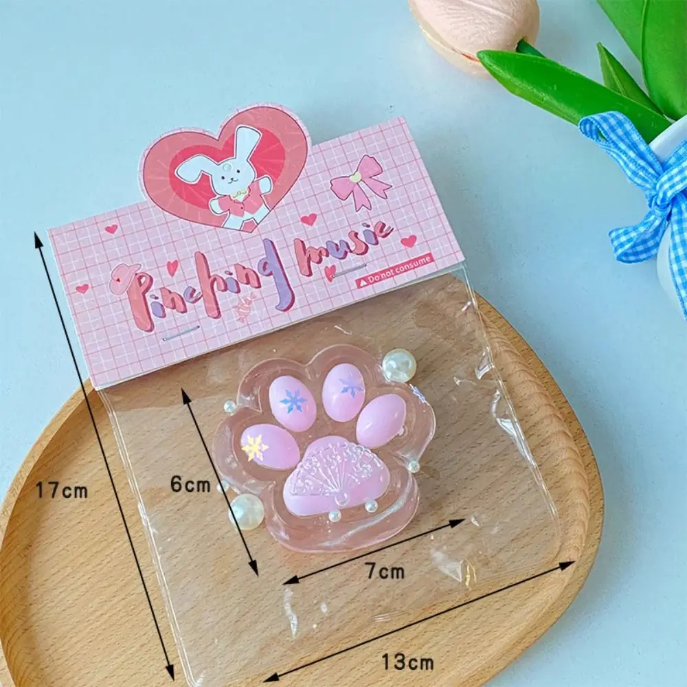 New Sticky Squeeze Cat Paw Toys Soft Squeeze Toy Pinching Cat Paw Decompressing Toy Abreact Relief Relax Relief Relax Toys 6