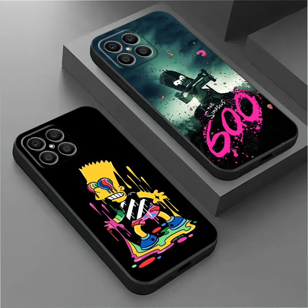 Custodia In Silicone Antiurto Per Honor X8 4G 5G X9A 5G X7 4G 8X X8A 4G Homer J.Simpson Cover