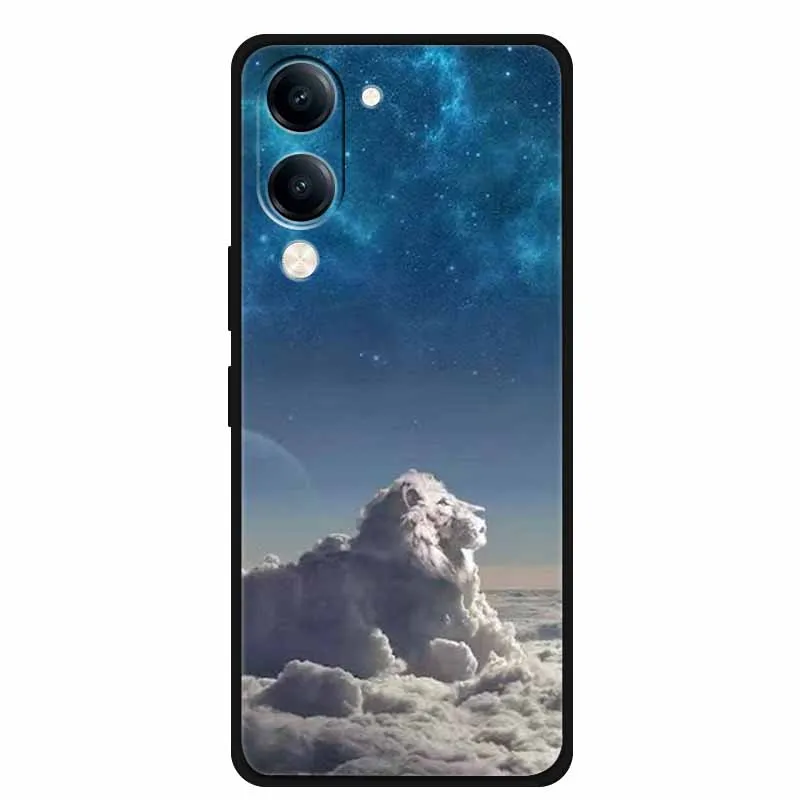 Starry Sky Painted Camera Protection Soft Silicone Case