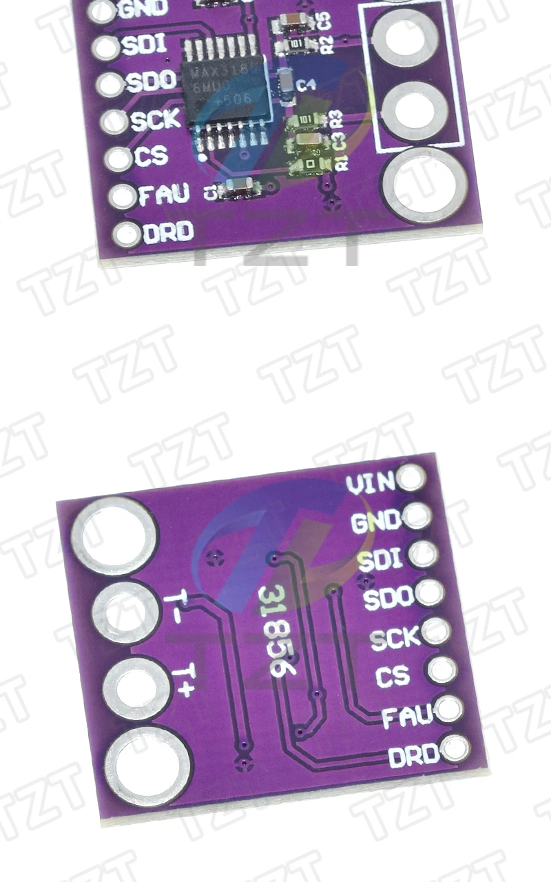 1/3 Stück MAX31856 CJMCU Thermoelement-Modul Hochpräzises Entwicklungsboard-Modul A/D-Wandler Universaltyp CJMCU-MAX31856 – Detail 7