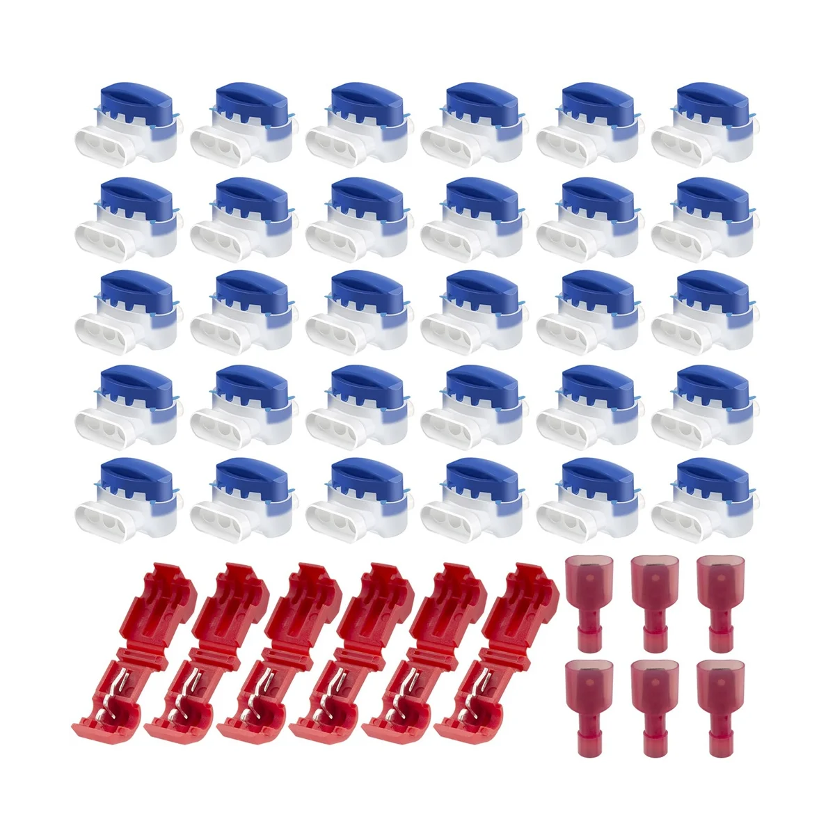 

36PCS Cable Connectors for Robotic Lawnmowers, Waterproof Connection Cable Wire Connector with Gel Filling