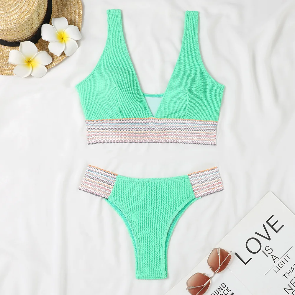 White Sexy Thong Bikini Swimsuit Women Swimwear Push Up Bikinis Set Brazilian Bathing Suit Summer Beach Wear Swimming Suits