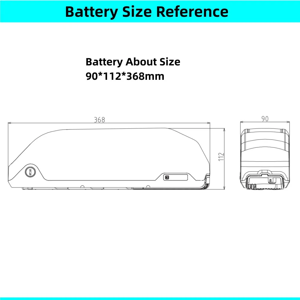 48V 12.5Ah 13Ah 16Ah 17.5Ah 52V Li-ion Ebike Battery Reention Polly for BBS02 BBSHD TSDZ2 TSDZ2B Motor E-bike Battery 500w 750w