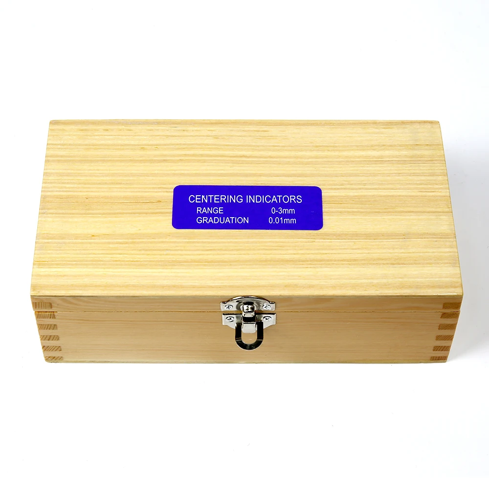 Dial Indicator 0-3mm Centering Indicator Coaxial Centering Dial Test Indicator Center Finder Milling Tool 0.01mm Accuracy
