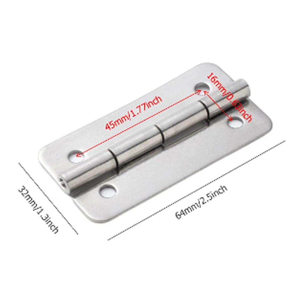 3PCS Igloo Cooler Hinges & Screws Stainless Steel Replacements Cooler Parts Stainless Rust-Resistan 25-165 Quarts Accessories