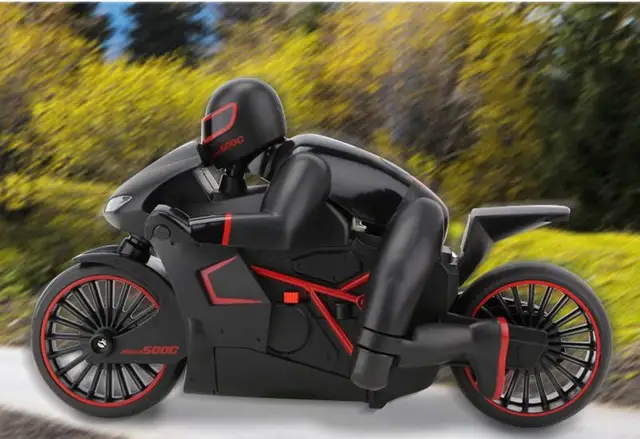 Mini Fashion RC Motorcycle With Cool Light High Speed RC Motorbike Model Remote Control Drift Motor Toys For Kids Birthday Gift 4