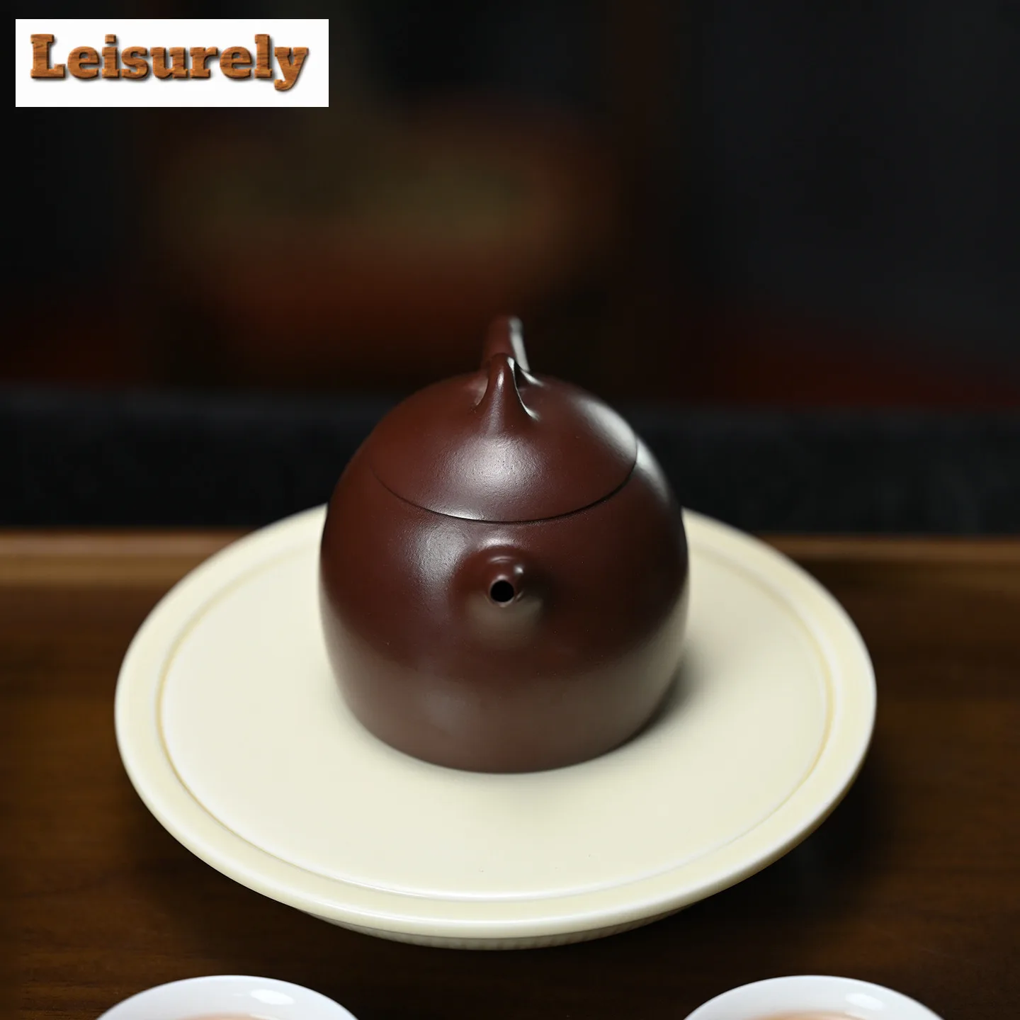 230ml Retro Yixing Purple Clay Teapots Handmade Qin Quan Pot Raw Ore Purple Mud Kettle Chinese Zisha Tea Set For Tea Supplies