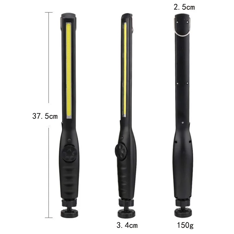 

New COB LED Work Light USB Rechargeable Work Light Portable Magnetic Cordless Inspection Light For Car Repair Home Use Workshop