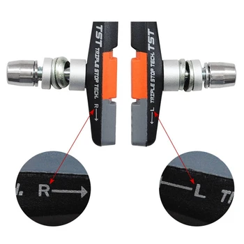 BRAKCO 자전거 브레이크 패드, 접이식 미니 벨로 자전거 V 브레이크, 자전거 부품 프로모션, 14 인치, 16 인치, 18 인치, 20 인치, 55mm