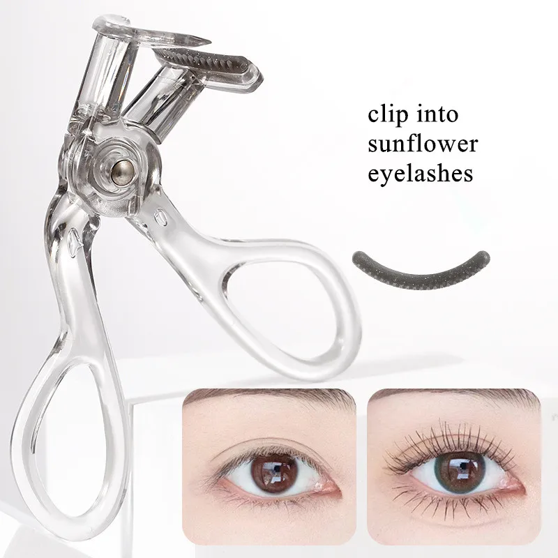 Wide-Angle Partial Eyelash Curler Portable One-Clip Curling Comb Tooth Lashes Curler Easy To Operate Styling Enlarge Eyes Tool eyelash curler