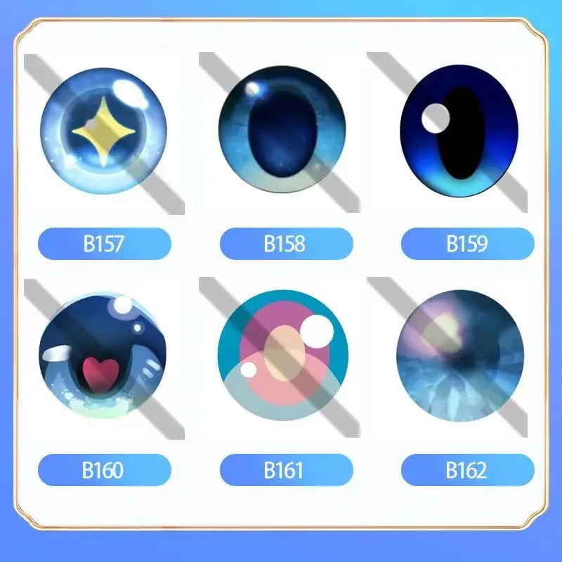 Fursuit Furry Head eyes Eyeball Furryfandom Kigurumi Kemono Cosplay Costume Eye Pupil Accessories Animal Dust Net Printing Furry