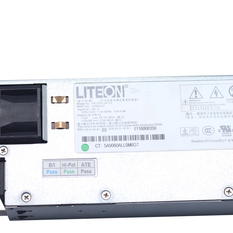    ġ PS-2751-2F-LF 750W Lenovo R520 G7 R520G7    Ī 