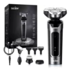 Sejoy Shaver Barber for Men 5 in 1 Electric Razor Rechargeable with Beard Trimmer Lithium Battery Portable Shavers for Travel 1