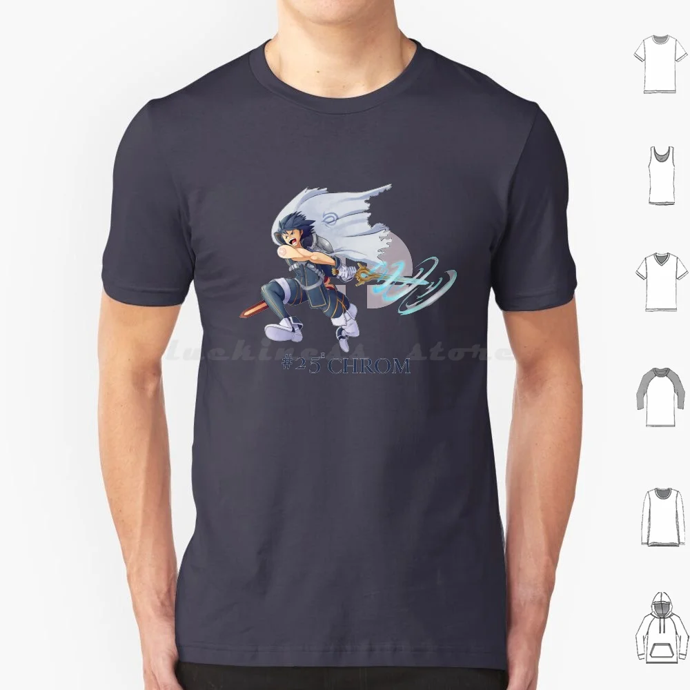 Smash Ultimate # 25E : Chrom T Shirt 6Xl Cotton Cool Tee Chrom Fire Emblem Fire Emblem Risveglio Falchion Super Smash Bros Super
