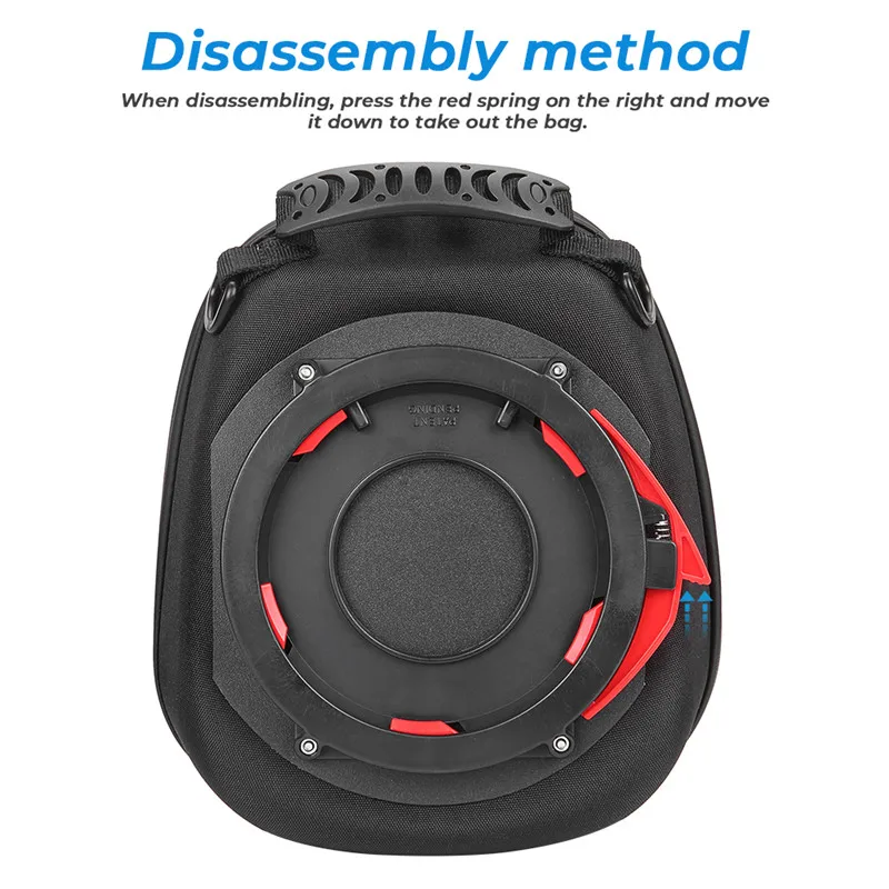 Motorcycle Tanklock Oil Fuel Tank Bag For KAWASAKI VULCAN S 650 Vulcan S650 ABS Adapter Ring Navigation Mount Luggage
