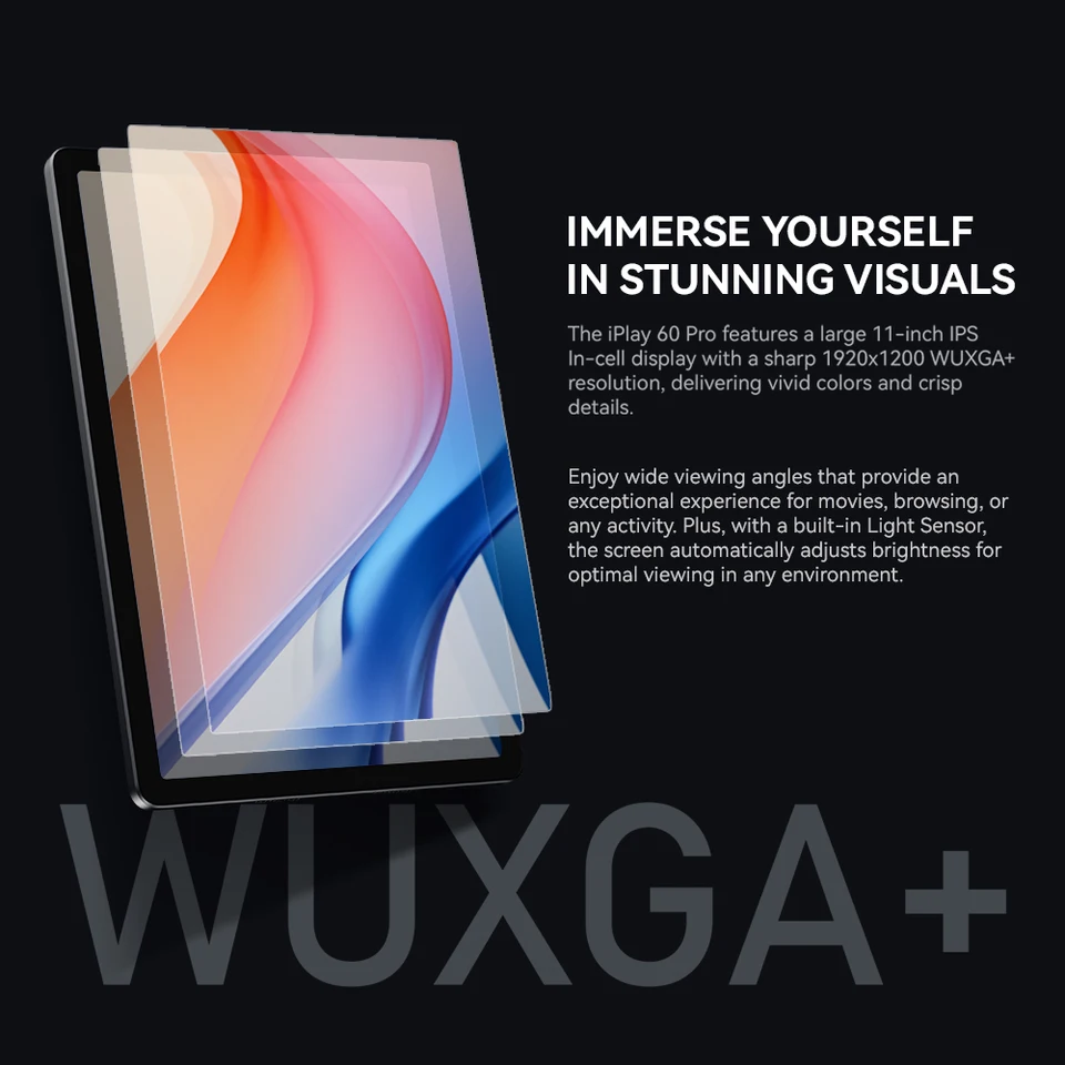 Alldocube iplay 60 pro 11 inch Tablet 6GB+6GB RAM 128GB ROM