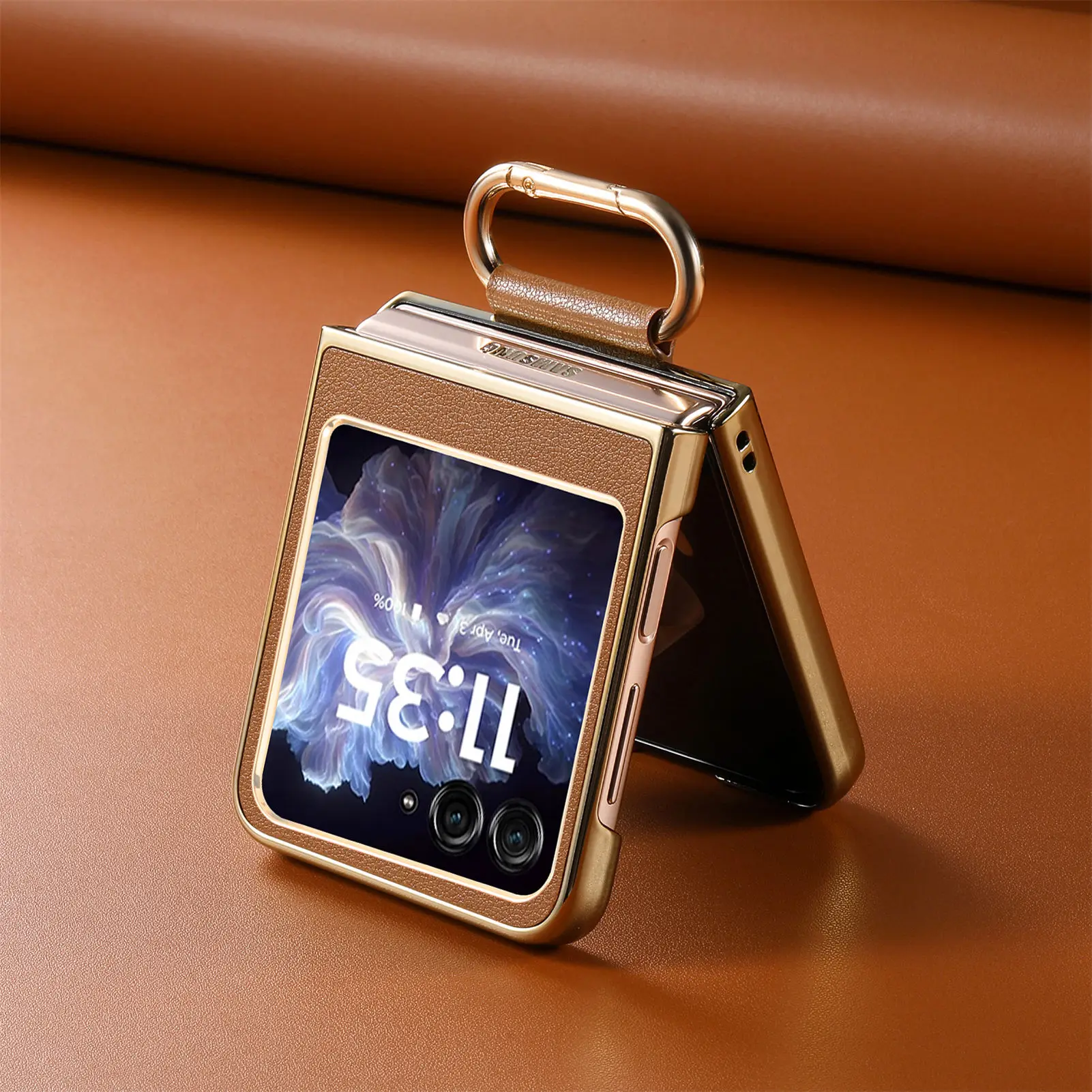 Luxury Anti-Scratch Leather Bag Case - Protective Cover