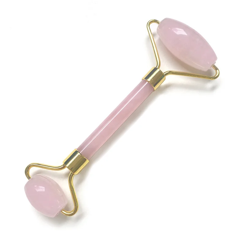 Rose quartz roller