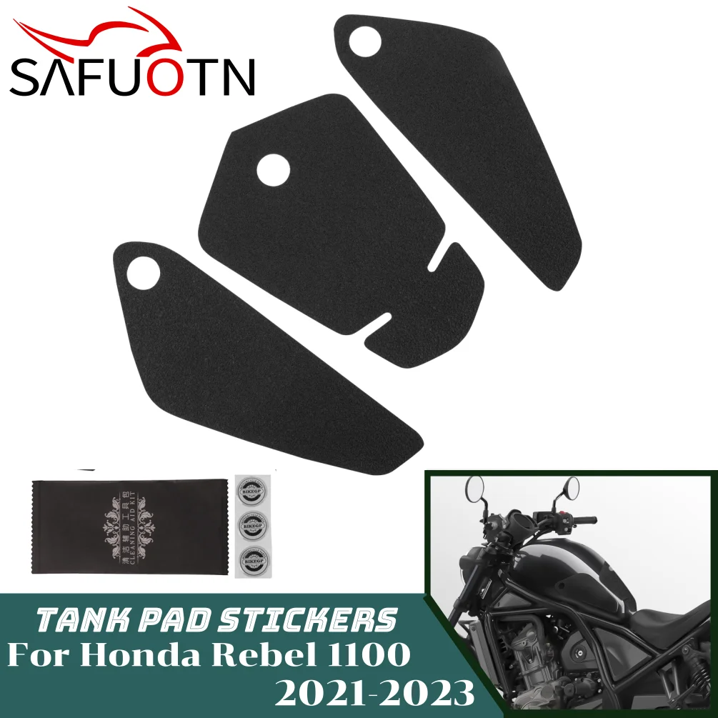 

CM1100 CMX1100 Protector Anti Slip Tank Pad Sticker Gas For Honda Rebel CM CMX 1100 2021 2022 2023 Motorcycle Knee Grip Traction