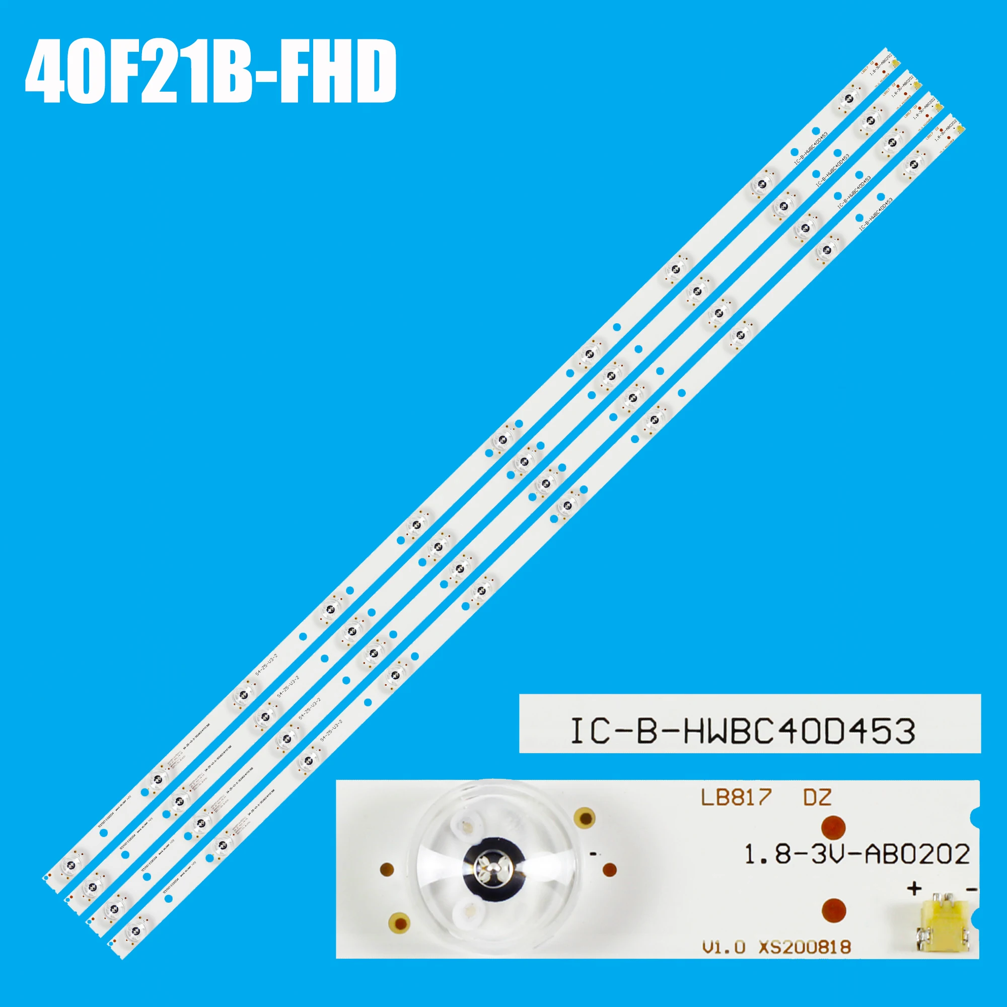 

1/5/10 Kit For 40F21B-FHD 40F22B-FHD 40/233FDVD IC-B-HWBC40D453 40/233I-GB-5B2-FHBKUP-EU 40/234I-GB-5B-FHBKUP-EU